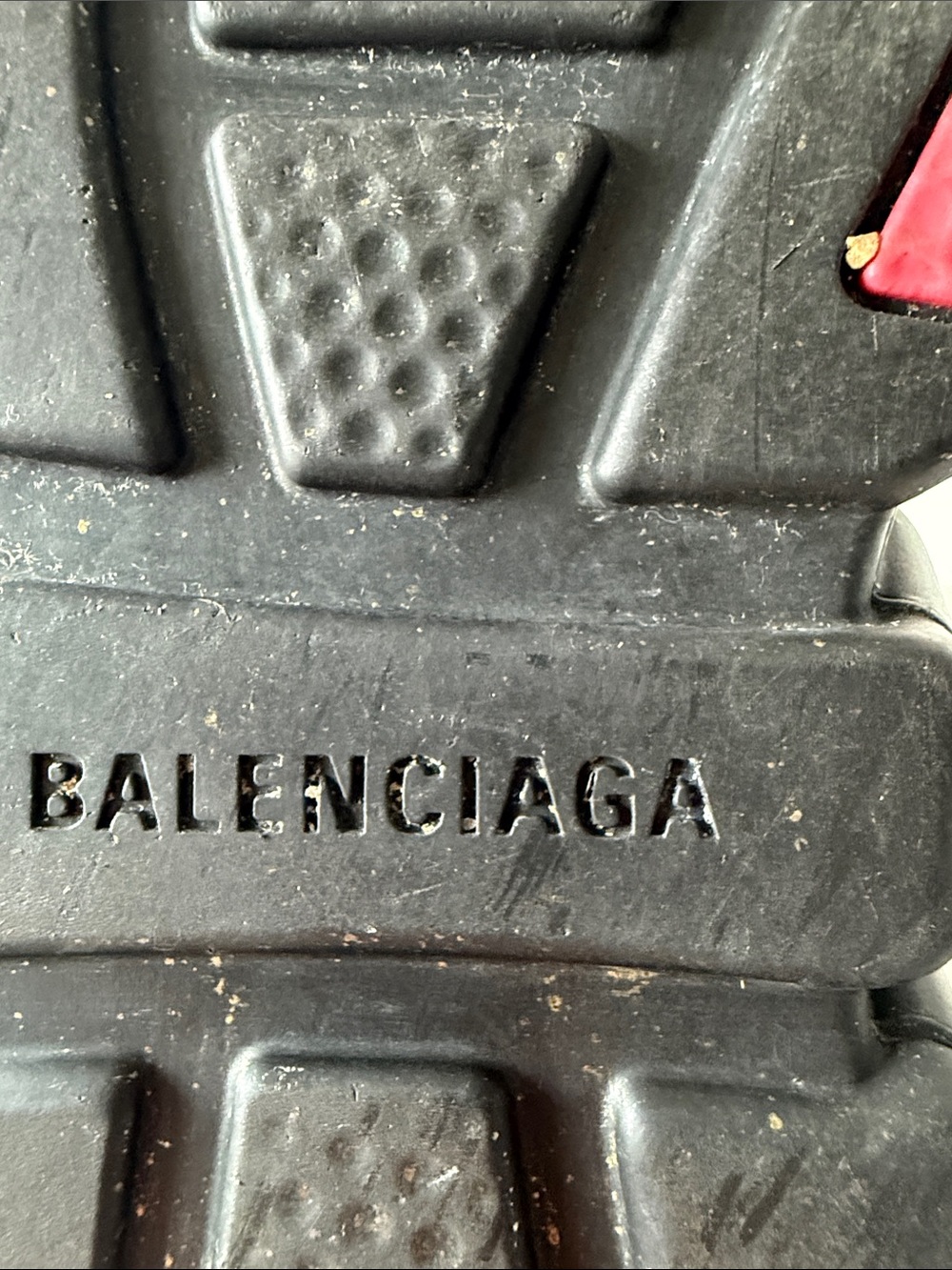 Balenciaga Black Sock Sneakers with Pink Branding - Picture 10 of 10